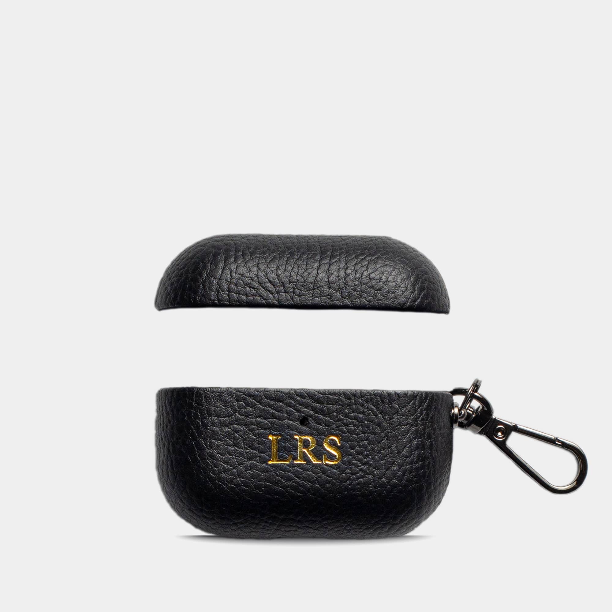 Black AirPods Personalized Case