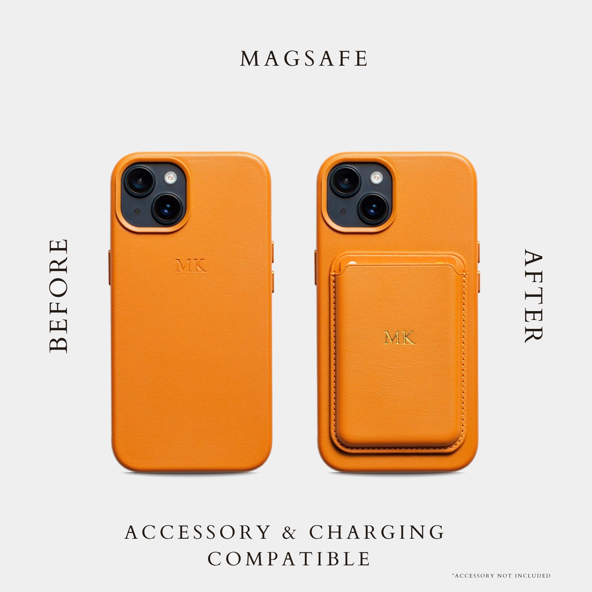 Orange MagSafe Personalized Case